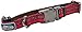 Coastal Pet K9 Explorer Reflective Adjustable Dog Collar - Comfortable Collar for The Outdoors - Durable, Lightweight Collar with Side-Release Buckle - Berry, 5/8