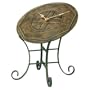 Hen-Feathers Boutique Pedestal (Clock Not Included)