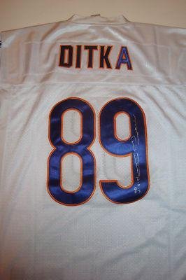 Mike Ditka Signed Jersey W/COA Chicago Bears HOF Pittsburgh Panthers Cowboys - Autographed NFL Jerseys