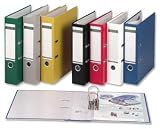 Leitz Lever Arch File Plastic 80mm Spine Foolscap Green Ref 1110-00-55 [Pack 10]