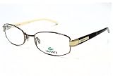 Lacoste - LACOSTE LA12233 LA 12233 BR BROWN METAL EYEGLASSES FRAME