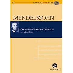 Konzert e-Moll: op. 64. Violine und Orchester. Studienpartitur + CD.: Eulenburg+pocket Score AND Audio CD (Eulenburg Audio+Score)