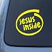 JESUS INSIDE - God Christian - Vinyl Car Decal Sticker #1802 | Vinyl Color: Yellow