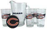 Chicago Bears Pint Glasses and Beer Pitcher Set | Chicago Bears Gift Set