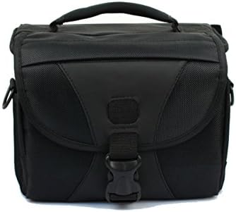 Black Polyester Camera Shoulder Bag for Nikon D3000 D3100 D3200 D5100 D5200 D7000 Canon EOS 450D 500D 550D 600D 650D 700D 1100D