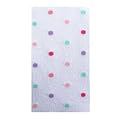Luvable Friends Polka Dot Cotton Tights, White, 2T-4T