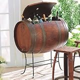 Vintage Oak Wine Barrel Cooler (Indoor Use