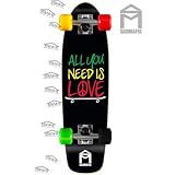 SK8 Mafia All you is Love Rasta 7" Crusier complete