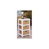 Home Elegance 474W-12 White Storage Unit