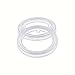 Possbay 2 PCS Clear Plastic CCFL Len Protector Cover For Angel Eyes Halo Ring LED Light 60/70/80/90/100/110mm