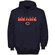 Men`s Chicago Bears Navy Critical Victory 2 Hooded Sweatshirt