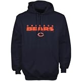 Men`s Chicago Bears Navy Critical Victory 2 Hooded Sweatshirt