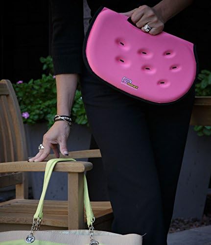 GSeat ~ Portable Ergonomic Gel Seat Cushion (Pink)