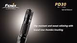 New Cree LED Flashlight Fenix PD30 Level High Performance torch