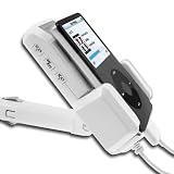 TeckNet T-007 iPod / MP3 / Phone 4-in-1 LCD FM Car Transmitter for all iPods with dock connector