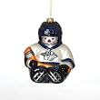 Nashville Predators NHL Glass Snowman Ornament (5.5)" Nashville Predators NHL Glass Snowman Ornament (5.5)"