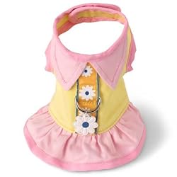 Daisy Pink - Yellow Spring Fashion Harness Dress - TC