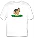 T-shirt with german, dog, ball, shepherd, canine