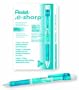 Pentel e-Sharp Mechanical Pencil, 0.50 mm, Sky Blue Barrel, 12- Count  (AZ125S)