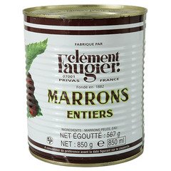 Clement Faugier - Whole peeled & cooked chesnuts from France 20oz (567g)