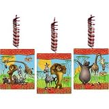 Madagascar 32in Dangling Cutouts 3ct