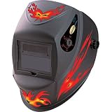 Please see replacement item# 21306. Northern Industrial Solar-Powered Auto-Darkening Welding Helmet