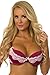 Velvet Kitten Sexy Underwire Bra B24229 34B Wine