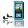 Ematic 2GB Color MP3 Video Player with 1.5-Inch Screen, FM Radio and Voice Recording (Blue)