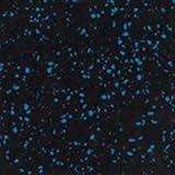 All Pro Blue Speckled 9mm Rubber Gym Flooring