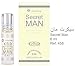 Al Rehab Secret Man Concentrated Perfume, 0.2 Ounce (Unisex)