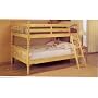 Acme 2290 Full Over Full Natural Pine New Wood Bunk Beds Bunkbed