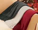 Cashmere Throw in 4 Ply (60x80)