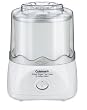 Factory Reconditioned Cuisinart ICE-20FR Automatic Frozen Yogurt-Ice Cream & Sorbet Maker, White