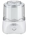 Factory Reconditioned Cuisinart ICE-20FR Automatic Frozen Yogurt-Ice Cream & Sorbet Maker, White