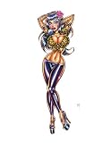 "Rebel Bodz cartoon, 16""x24"" Fine Art Paper"