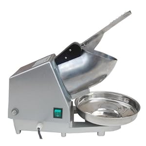 Stainless Steel Electric Snow Cone Ice Shaver Machine