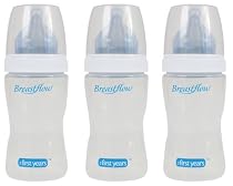 The First Years Breastflow BPA Free Bottle 3-Pack, 5 Oz