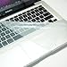 COSMOS Clear Ultra Thin silicone Soft keyboard Cover Skin for Aluminum Unibody Macbook Pro 13.3