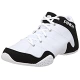 AND 1 Men's Cubic Mid Basketball Shoe,White/Black,14 M US