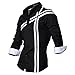 Jeansian Men's Slim Fit Long Sleeves Casual Fashion Shirts Z006