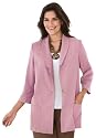 3/4 Sleeve linen touch blazers