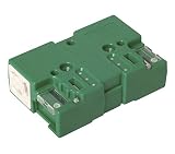 【寺田電機製作所】 ブロックコンセント 2分岐(緑) 10個入り XYZ80002G-J10