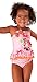 Disney Store Little Girls' Minnie Mouse Glitter Bows Deluxe Swimsuit