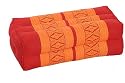 Thaikissen Meditationskissen Nackenkissen 35x15x10 Kissen mit F&uuml;llung aus Kapok Yogakissen