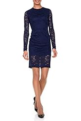 Winter Polyester Lace  Dress