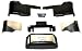 WARN 63130 Trans4mer Winch Carrier Cover - Stainless Steel