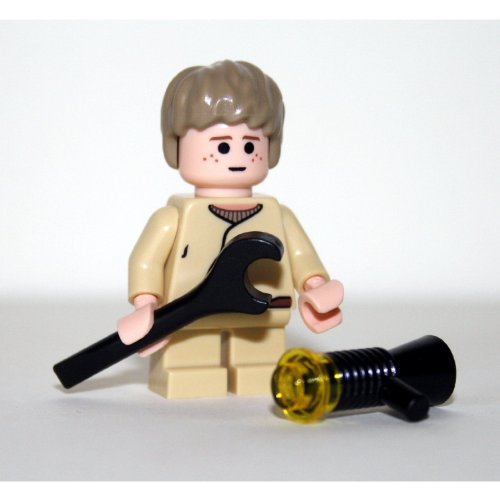 Lego Star Wars Anakin mit Schlüssel und schwarzem Blaster