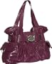 Large ''Malena'' Satchel - Purple or Brown