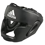 Adidas 'PERFORMER' Boxing Head Guard 'Gel' (Size: Extra Large) (Colour: Black )