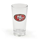 Cathy's Concepts NFL Pint Glass, 49ers